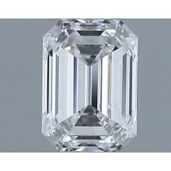 Diament szlif szmaragdowy, 0.61ct, VVS2, G, GIA 6535655114